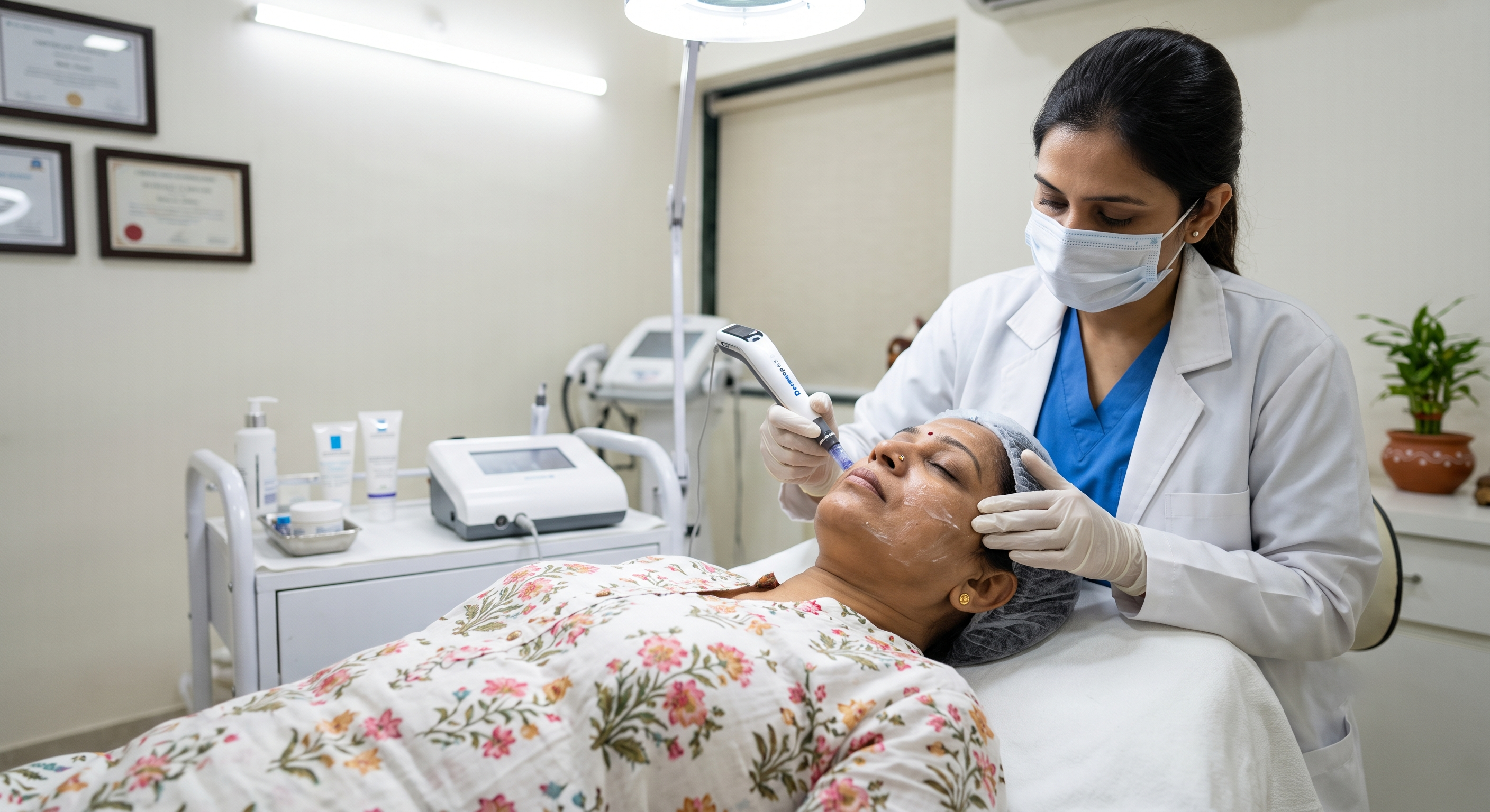 Collagen Induction Therapy Microneedling
