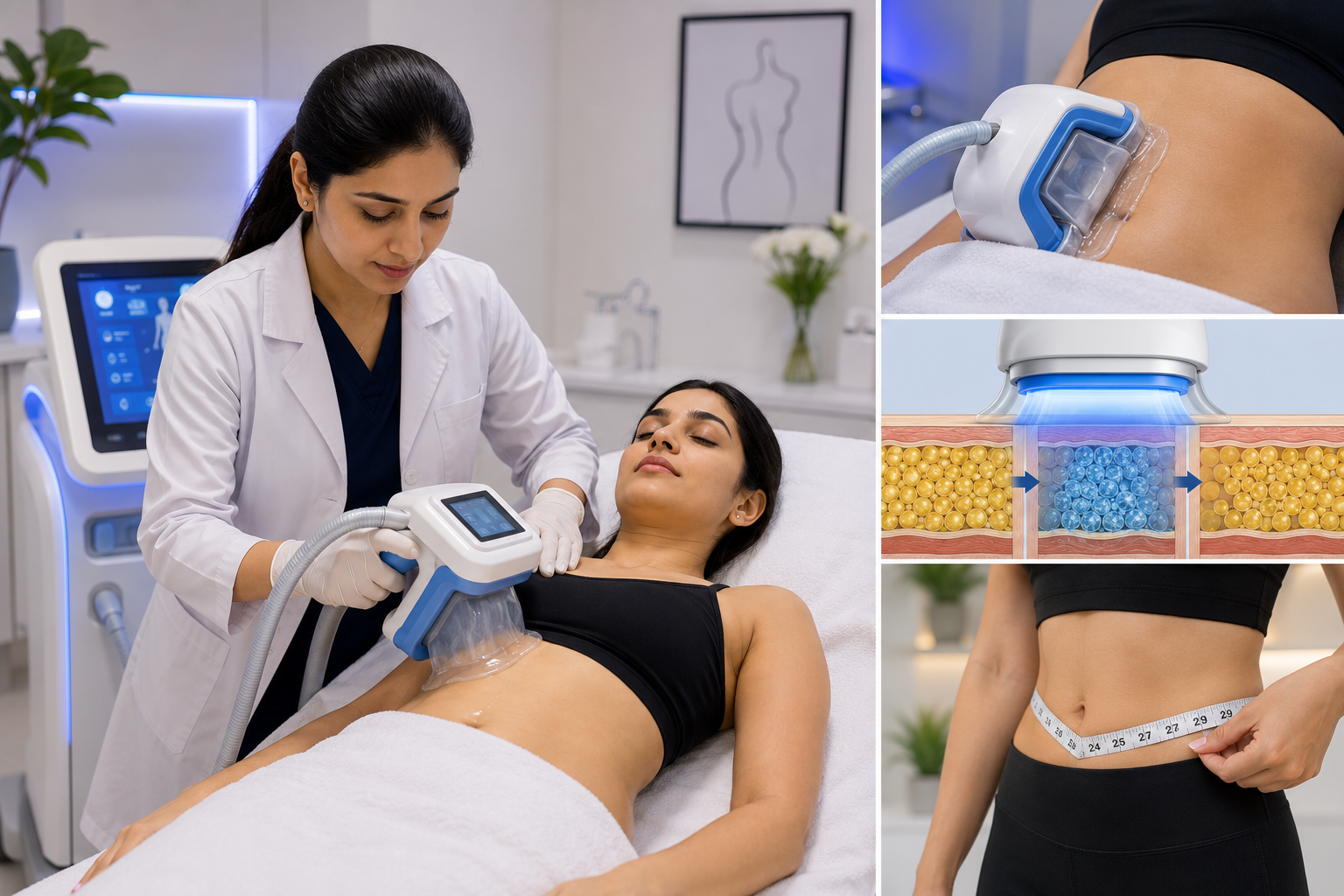 Cryolipolysis fat-freezing body sculpting