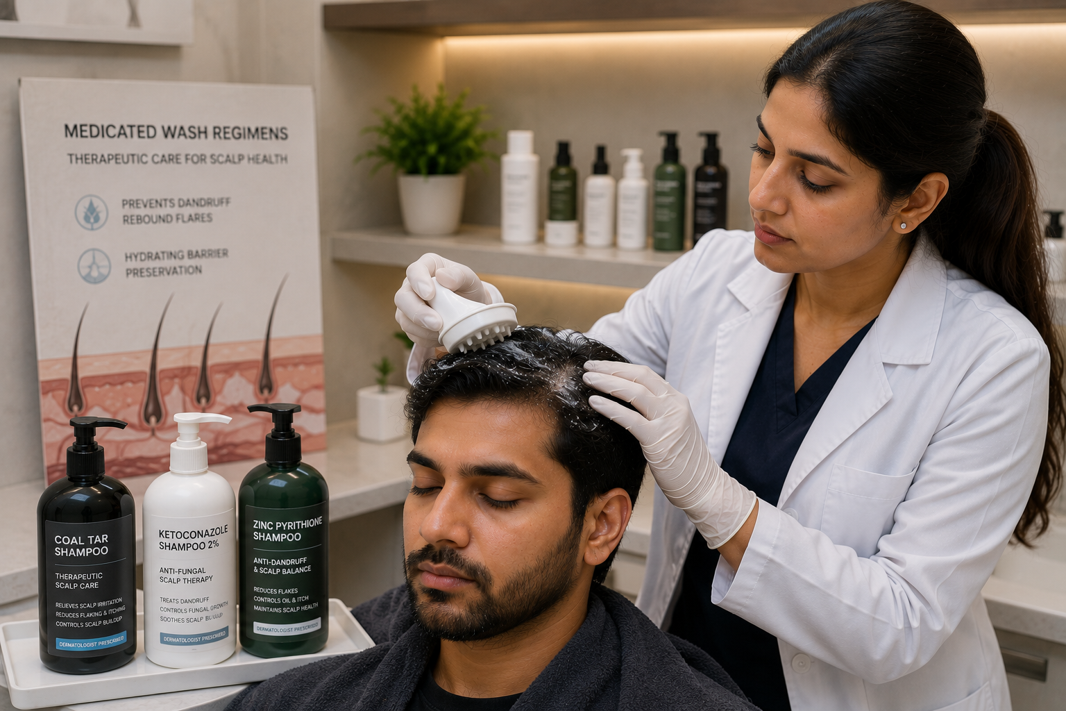 Medicated Scalp Regimen