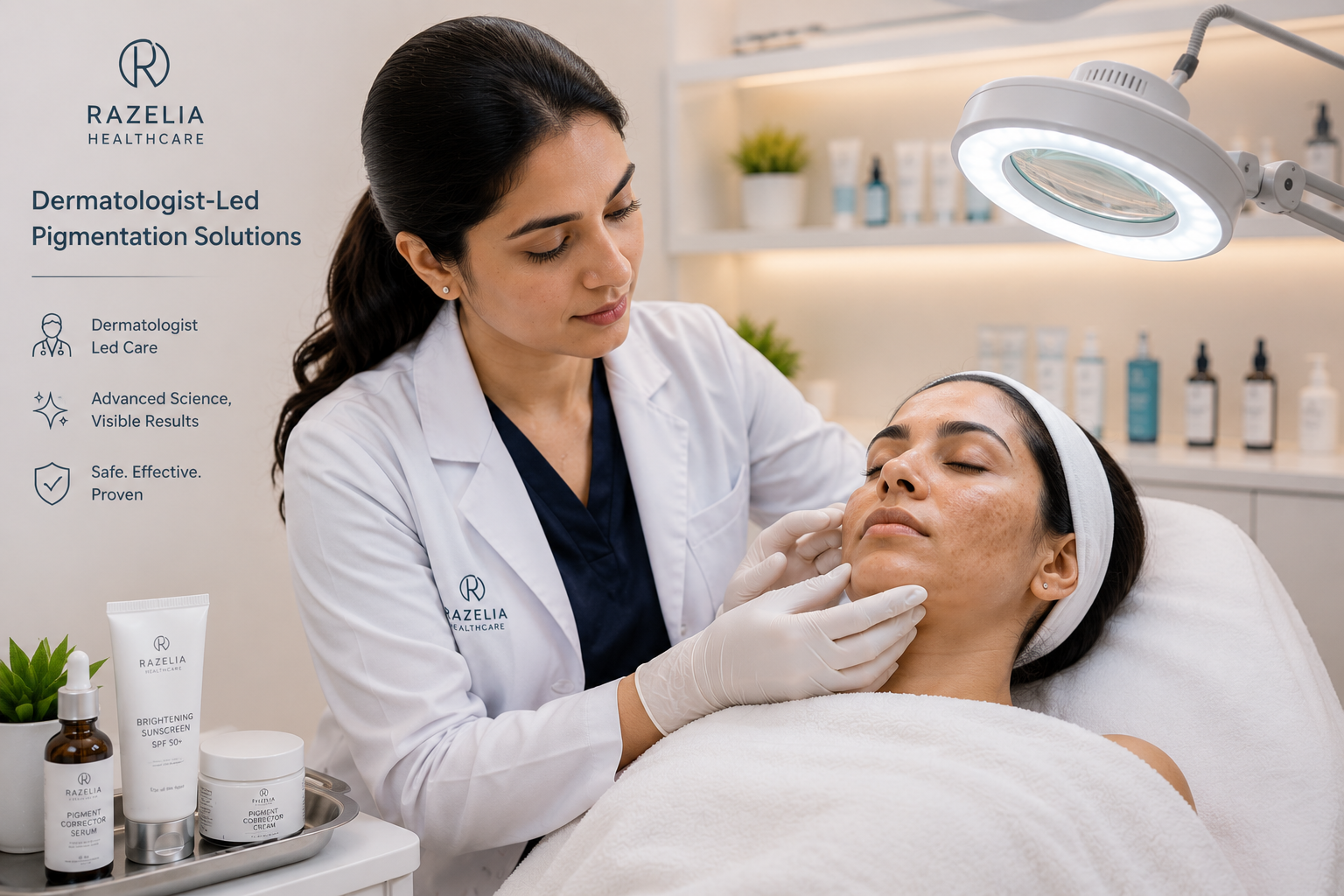 Aesthetic skin clinical diagnostics consultation
