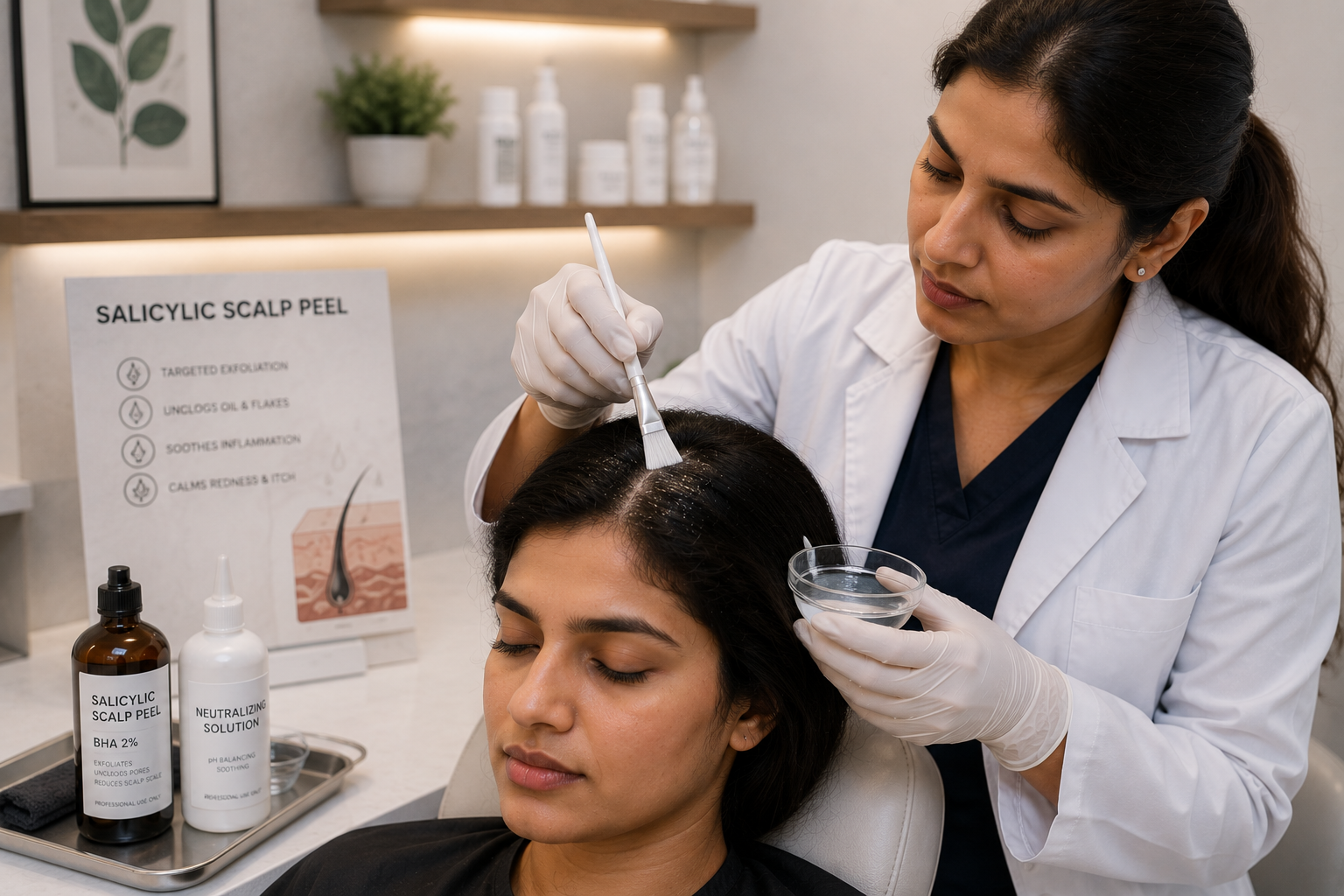 Salicylic Scalp Peels