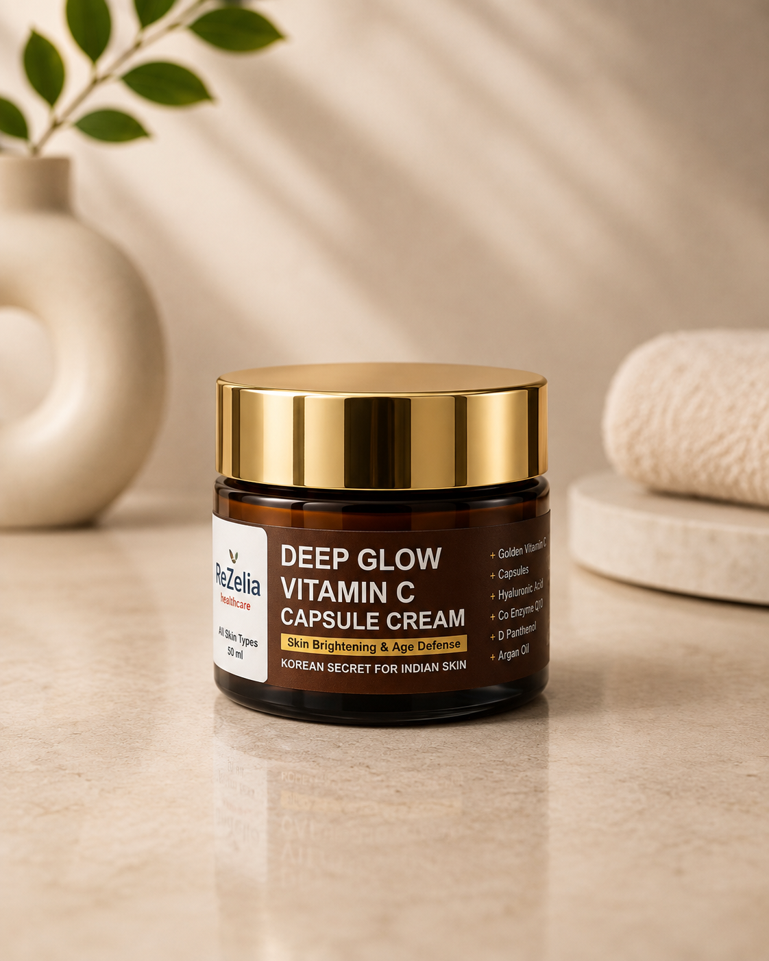 REZELIA Deep Glow Vitamin C Capsule Cream